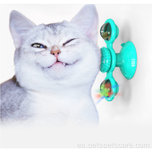 Gato juguete giratorio molares se burlan de gato